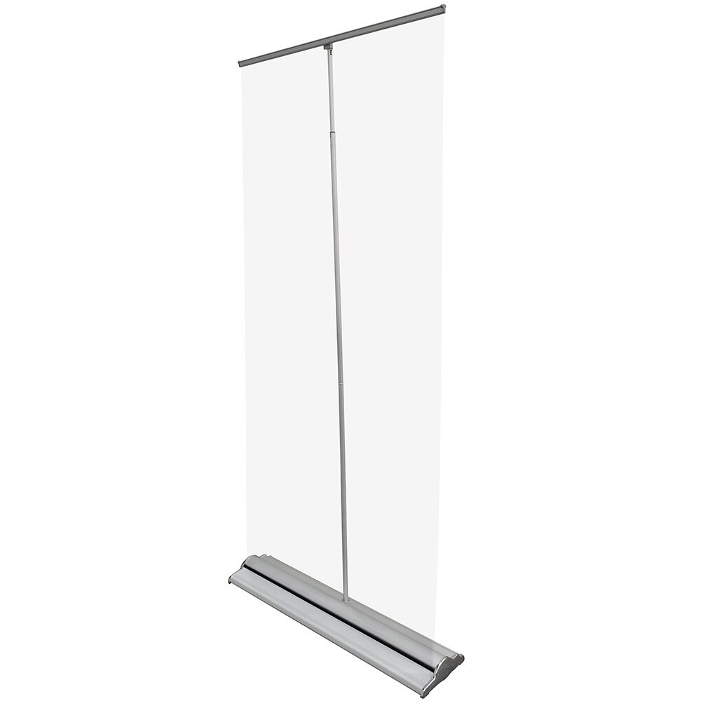 ONE CHOICE® Clear Retractable Banners — 33.5 in Better Roll Up (banner)
